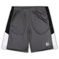 Fanatics - Brooklyn Nets Big & Tall Shorts - Gray