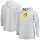 Fanatics - Phoenix Suns Big & Tall Pullover Hoodie - Heather Gray