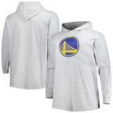 Fanatics - Golden State Warriors Big & Tall Pullover Hoodie - Heather Gray