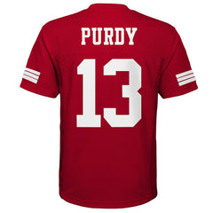 Brock Purdy San Francisco 49ers Youth Replica Player Jersey Scarlet - NFL