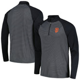 San Francisco Giants Levelwear Charter Striped Raglan Quarter-Zip Top discount