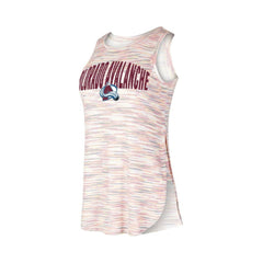 Colorado Avalanche - Concepts Sport Women's Sunray Multicolor Tri-Blend Tank Top