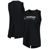 Colorado Rockies Levelwear Women's Paisley Chase V-Neck Tank Top Sale