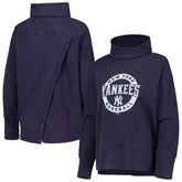 New York Yankees Levelwear Women's Sunset Farm Team Pullover Sweatshirt Clearance