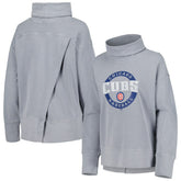Chicago Cubs Levelwear Women's Sunset Farm Team Pullover Sweatshirt for sale