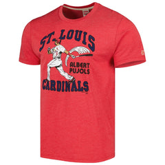 Albert Pujols St. Louis Cardinals Homage Illustration Tri-Blend T-Shirt Clearance
