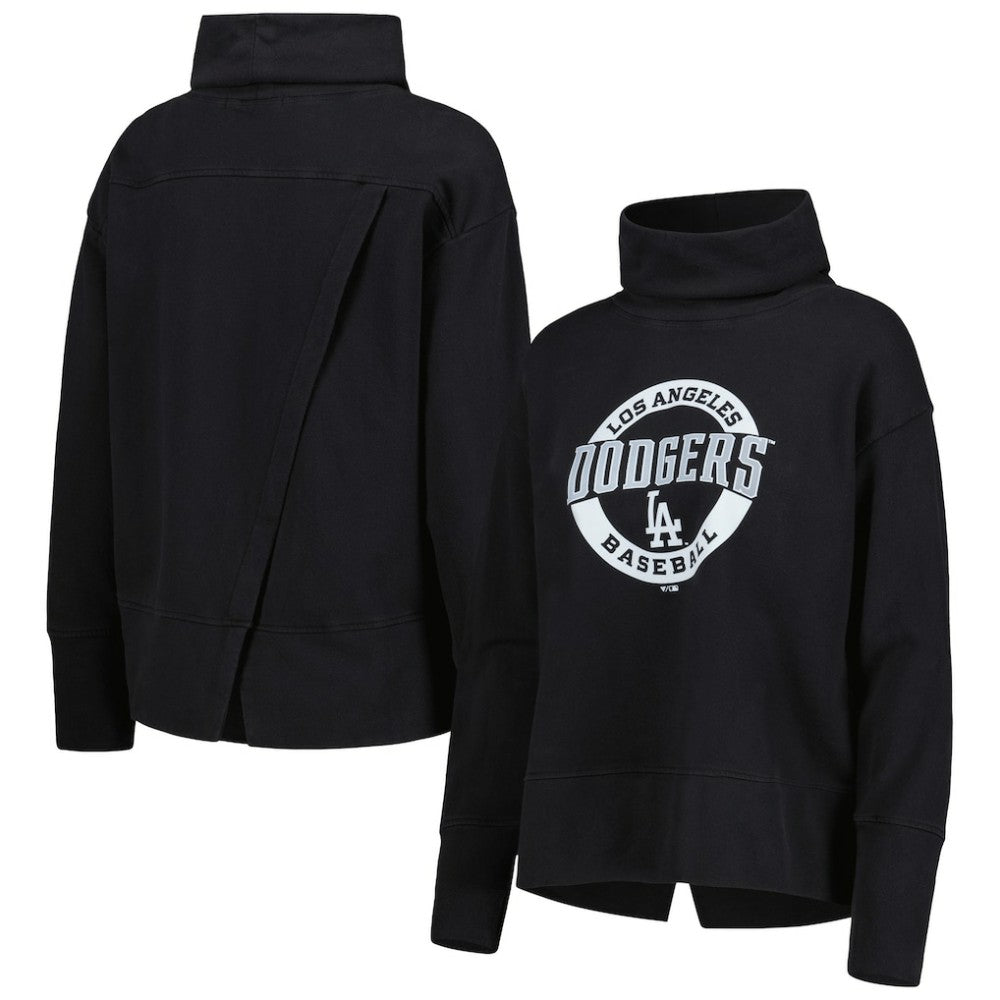 Los Angeles Dodgers Levelwear Women's Sunset Farm Team Pullover Sweatshirt Lifestyle