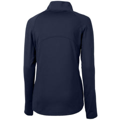 Minnesota Twins Cutter & Buck Women's Adapt Eco Knit Stretch Half-Zip Logo Pullover Top Clearance