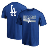 Los Angeles Dodgers End Game Team Wordmark T-Shirt Lifestyle