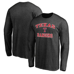 Texas Rangers Heart & Soul Team Long Sleeve T-Shirt for sale