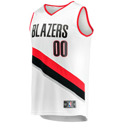 Fanatics - Portland Trail Blazers Fast Break Custom Replica Jersey - Association Edition - White