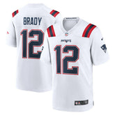 Tom Brady New England Patriots Retired Game Jersey White - Nike