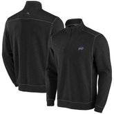 Buffalo Bills Big & Tall Tobago Bay Half-Zip Sweatshirt Royal - Tommy Bahama