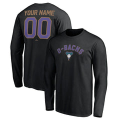 Arizona Diamondbacks Personalized Cooperstown Collection Winning Streak Long Sleeve T-Shirt Sale