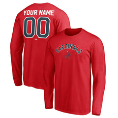 St. Louis Cardinals Personalized Cooperstown Collection Winning Streak Long Sleeve T-Shirt Near Me