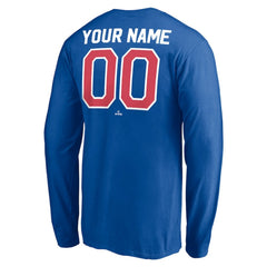 Texas Rangers Personalized Cooperstown Collection Winning Streak Long Sleeve T-Shirt for sale