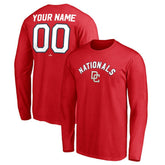 Washington Nationals Personalized Cooperstown Collection Winning Streak Long Sleeve T-Shirt Lifestyle