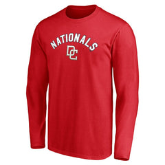Washington Nationals Personalized Cooperstown Collection Winning Streak Long Sleeve T-Shirt Lifestyle
