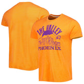 NBA - Phoenix Suns Homage Unisex Hometown Hyper Local Tri-Blend T-Shirt - Orange