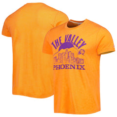 NBA - Phoenix Suns Homage Unisex Hometown Hyper Local Tri-Blend T-Shirt - Orange