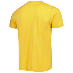 NBA - Utah Jazz Homage Unisex Team Mascot Tri-Blend T-Shirt - Gold