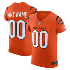 Cincinnati Bengals Alternate Vapor F.U.S.E. Elite Custom Jersey Men's Orange - Nike