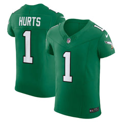 Jalen Hurts Philadelphia Eagles 2nd Alternate Vapor F.U.S.E. Elite Jersey Kelly Green - Nike
