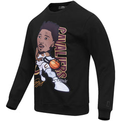 NBA - Donovan Mitchell Cleveland Cavaliers Pro Standard Avatar Pullover Sweatshirt - Black