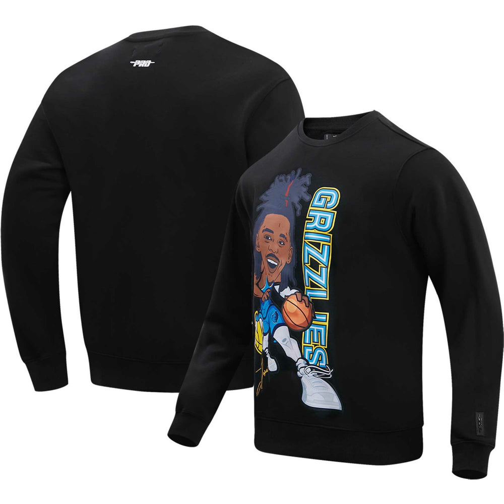 NBA - Ja Morant Memphis Grizzlies Pro Standard Avatar Pullover Sweatshirt - Black