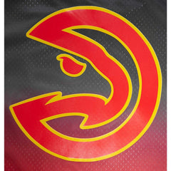 NBA - Trae Young Atlanta Hawks Post Ombre Name & Number T-Shirt - Black/Red