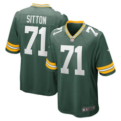 Josh Sitton Green Bay Packers Retired Game Jersey Green - Nike