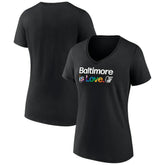 Baltimore Orioles Women's City Pride V-Neck T-Shirt Near Me