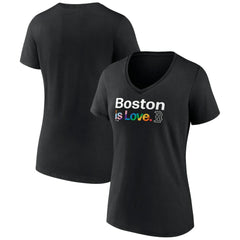 Boston Red Sox Women's City Pride V-Neck T-Shirt for sale