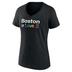 Boston Red Sox Women's City Pride V-Neck T-Shirt for sale
