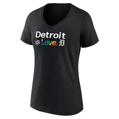 Detroit Tigers Women's City Pride V-Neck T-Shirt Lifestyle