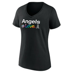 Los Angeles Angels Women's City Pride V-Neck T-Shirt Clearance