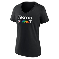 Texas Rangers Women's City Pride V-Neck T-Shirt for sale