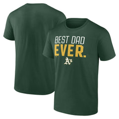 Athletics Best Dad Ever T-Shirt Sale