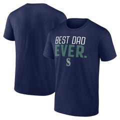 Seattle Mariners Best Dad Ever T-Shirt discount