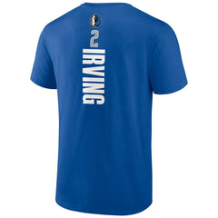 NBA - Kyrie Irving Dallas Mavericks Playmaker Name & Number T-Shirt - Royal
