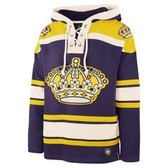 Los Angeles Kings - '47 Superior Lacer Hoodie Purple