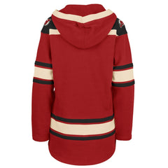 New Jersey Devils - '47 Women's Superior Lacer Pullover Hoodie Red