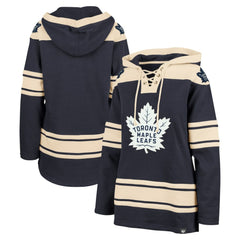 Toronto Maple Leafs - '47 Women's Superior Lacer Pullover Hoodie Navy