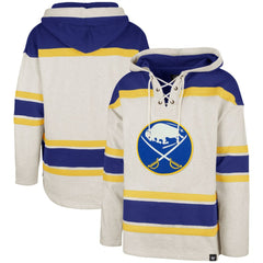 Buffalo Sabres - '47 Rockaway Lacer Pullover Hoodie Oatmeal