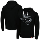 NBA - Dallas Mavericks Sportiqe Unisex Olsen Raglan Tri-Blend Pullover Hoodie - Navy
