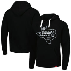 NBA - Dallas Mavericks Sportiqe Unisex Olsen Raglan Tri-Blend Pullover Hoodie - Navy