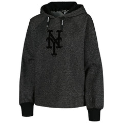 New York Mets DKNY Sport Women's Debbie Dolman Raglan Pullover Hoodie On Sale