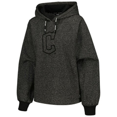 Cleveland Guardians DKNY Sport Women's Debbie Dolman Raglan Pullover Hoodie Lifestyle