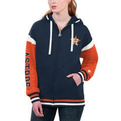 Houston Astros Starter Women's Homestretch Full-Zip Hoodie for sale