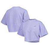 NBA - Phoenix Suns Lusso Women's Nola Faded Tonal Cropped T-Shirt - Purple